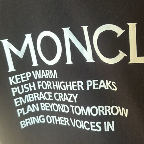 Moncler t-shirt new with tags, black, size S