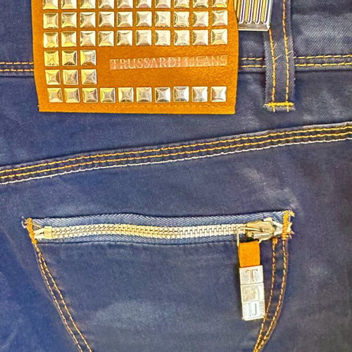 Trussardi Jeans model 260, blue, size 31