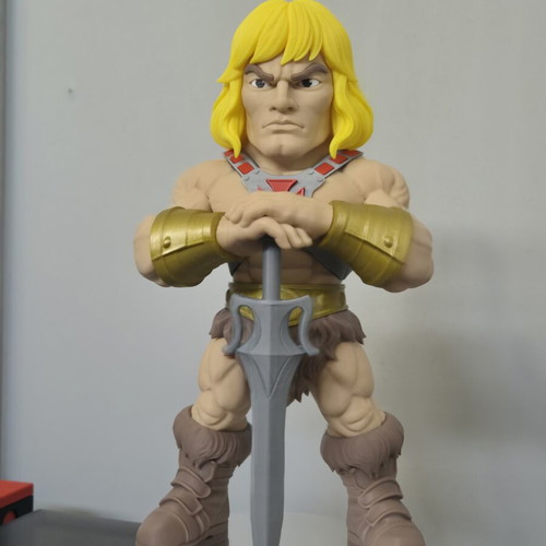 He-Man Masters of the Universe figure like new, 3D print collectible