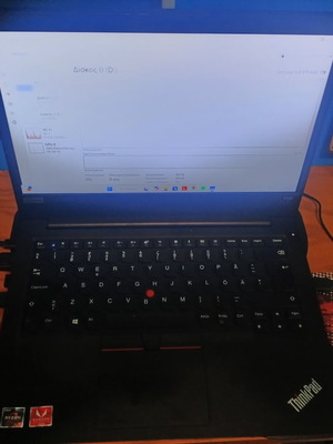 Lenovo ThinkPad E495 laptop with Ryzen 5 3500U and Radeon Vega 8