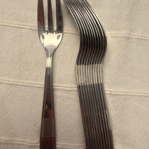 Small forks set of 12 used for fish or dessert