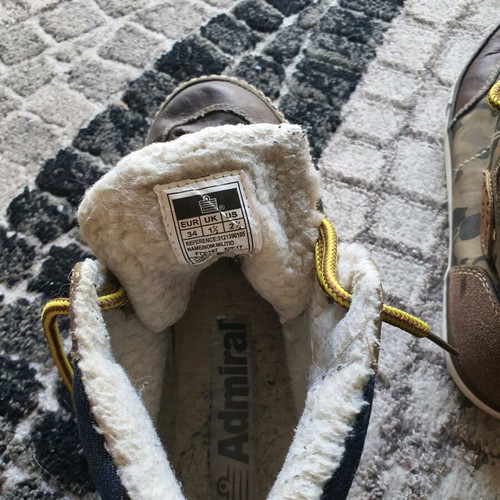 Admiral kids boots used, brown, size 34