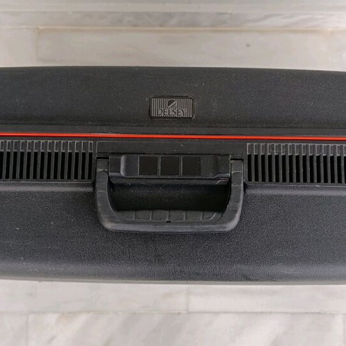 Large Hard Suitcase Delsey 72cm like new, black