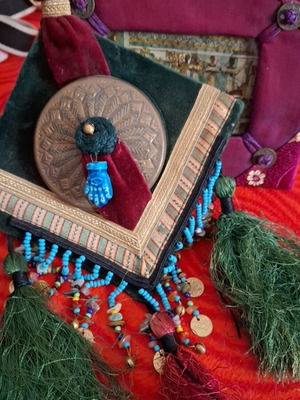 Ethnic decorative item and ethnic frame used