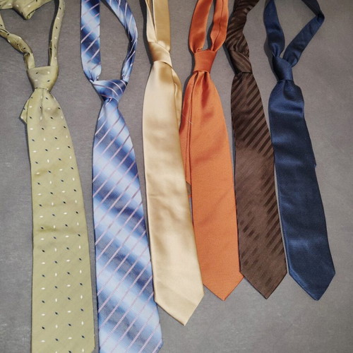 Ties like new, pack of 6 pieces