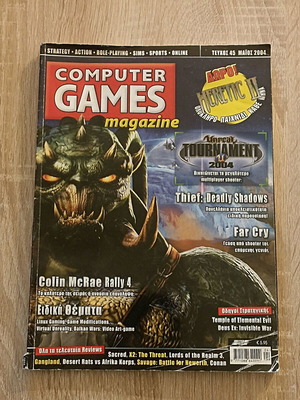Computer Games magazine issue 45 used, May 2004