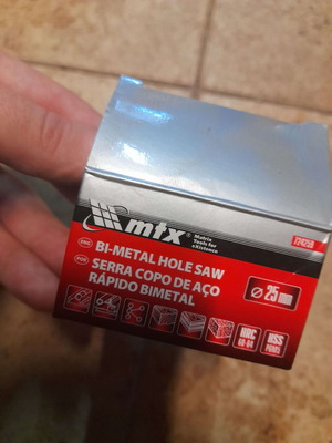 MTX Ποτηροπρίονο Bimetal 25mm για Μέταλλο καινούργιο