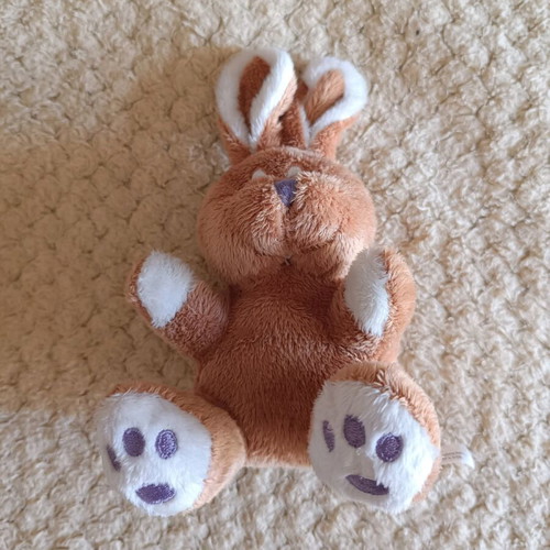 Plush bunny without damages