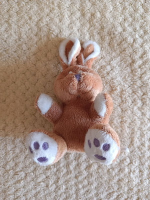 Plush bunny without damages