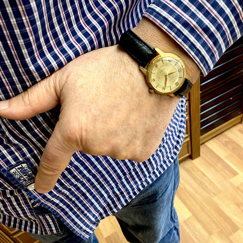 Poljot mechanical watch used, Russian made 1960