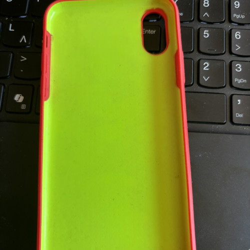iPhone X silicon cover like new