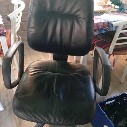 Leather office chair