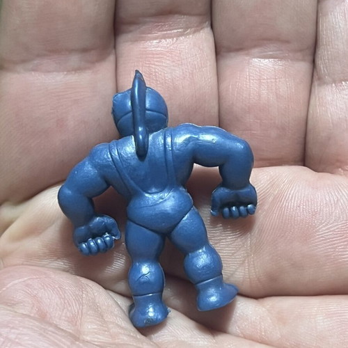 Blue alien figure like new