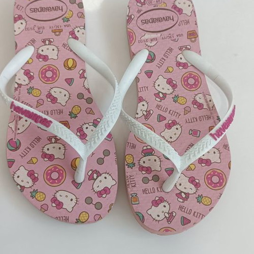 Havaianas Hello Kitty kids flip flops size 31/32
