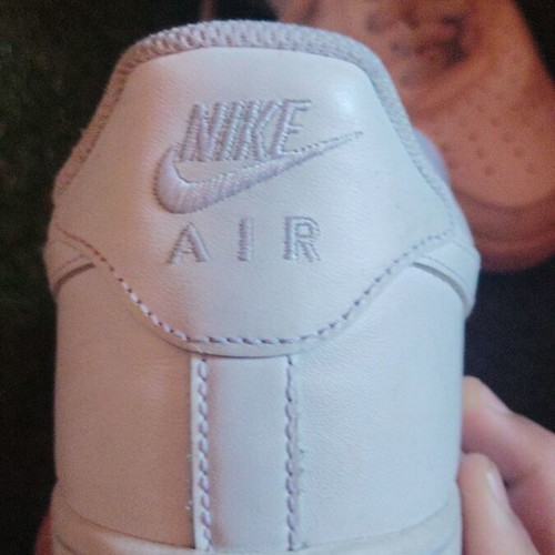 Nike Air Force 1 sneakers, size 45.5, white