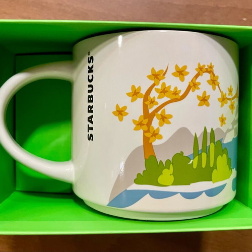 Large Starbucks YAH Corfu Corfu Mug new