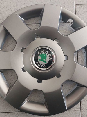 14'' Marked Hubcaps for Skoda Fabia Praktik, new, set of 4