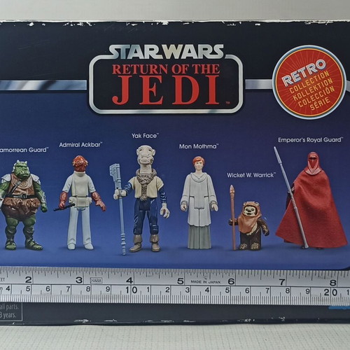 Star Wars Retro Collection Return of the Jedi Multipack 6 Figures new