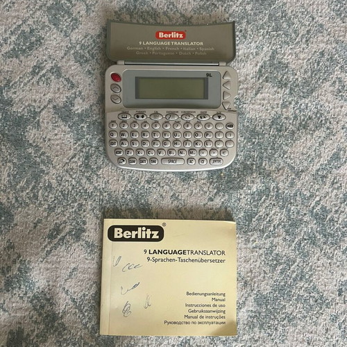 Berlitz Translator collectible, like new