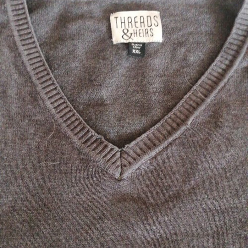 Abercrombie & Fitch sweater gray extra large like new