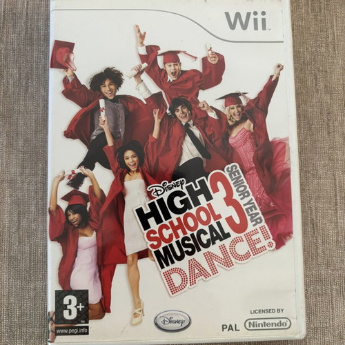 High School Musical 3 Nintendo Wii game used, English full version