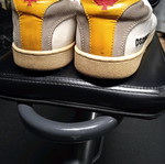 Παπούτσια Dsquared2 sneakers μεταχειρισμένα, δερμάτινα, μέγεθος 43-44