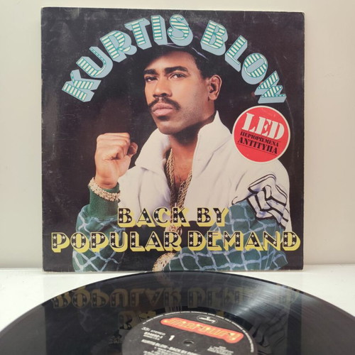 Kurtis Blow Back By Popular Demand LP vinyl like new, original US pressing