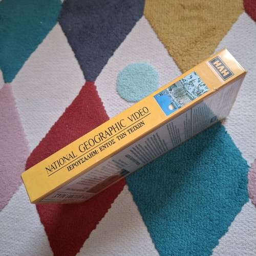 National Geographic Video Jerusalem Inside the Walls VHS new