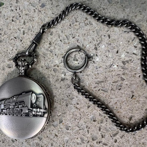 Anker Pocket Watch new, silver