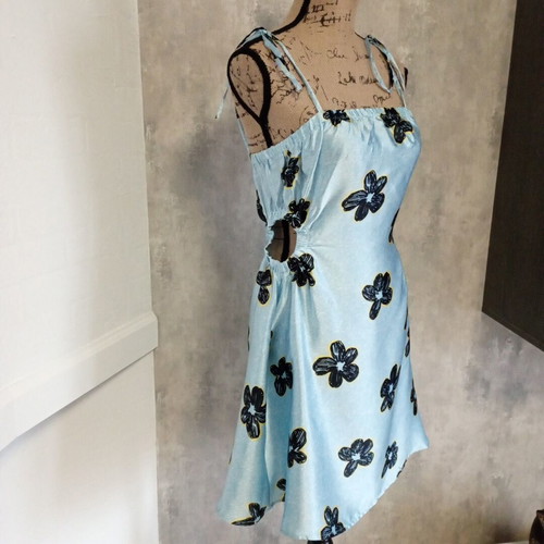 green floral dress uk Sadie Maxi Dress Green Hibiscus Jacquard XL / Green main image 1
