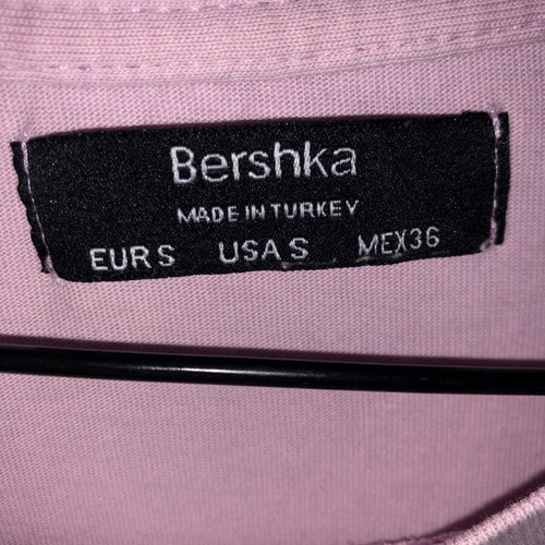 Bershka baby pink t-shirt Small new short sleeve unisex