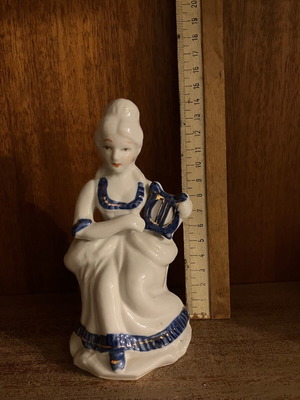Porcelain decoration like new, small figurine