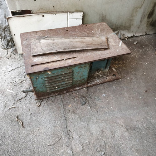 Oil Boiler with Accessories and Heavy Wood Planer Refurbished