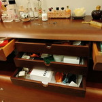 Join bedroom dressing table like new, solid walnut wood