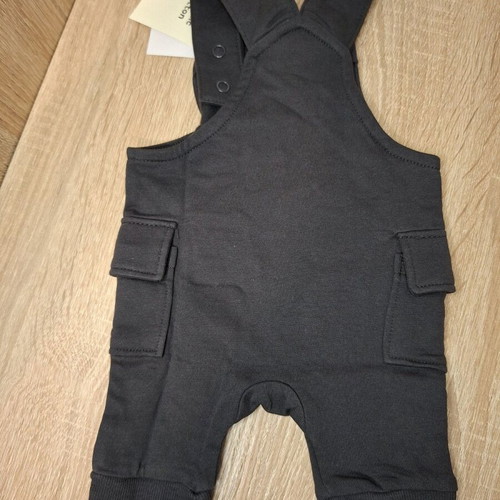 Baby cotton grey salopette H&M new, size 50