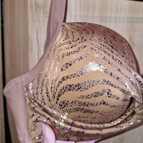 Swimsuit new, brown, adjustable straps, size XL
