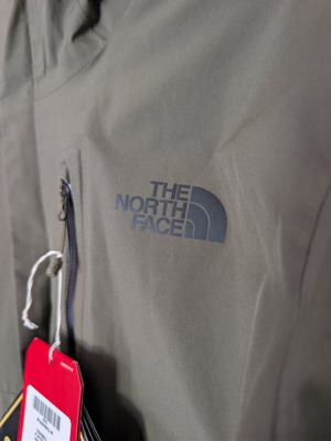 The North Face Men's Dryzzle Jacket Medium used, GORE-TEX, New Taupe Green