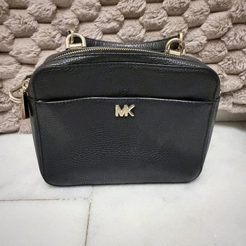 Michael Kors Mott Mini Crossbody bag, black leather