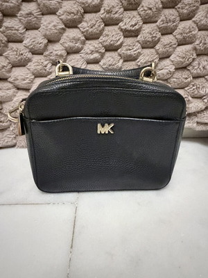 Michael Kors Mott Mini Crossbody bag, black leather