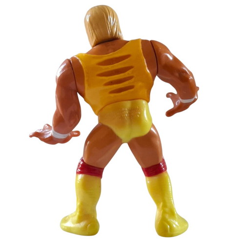 Hasbro WWF Hulk Hogan vintage figure used, collectible with working movement