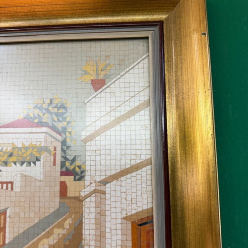 Έργο τέχνης σε ψηφίδες μεταχειρισμένο, θέμα Ξάνθη 1954