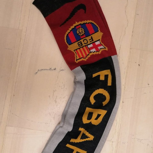 Barcelona scarf used