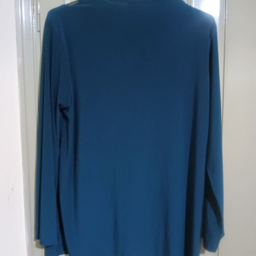 Long-sleeve blouse Medium J Bella petrol like new