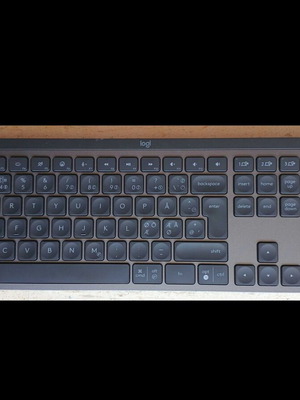 Logitech MX Keys S keyboard like new, QWERTY layout