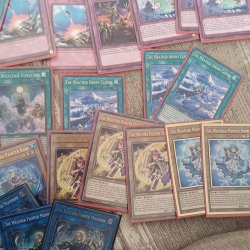 Yu-Gi-Oh Weather Painter Deck Core like new, 25 cards
