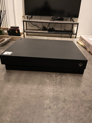 Xbox One X 1TB like new with controller and cable