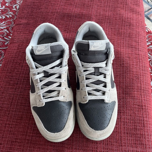 Nike Dunk Low sneakers like new, size 42, grey and blue