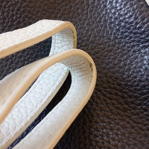 Lacoste σακίδιο πλάτης σαν καινούργιο, άσπρο και μπλε δέρμα