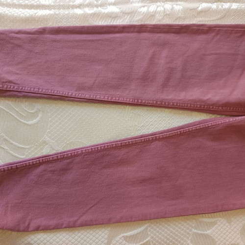 Bershka pink mom slim high-waisted jeans like new