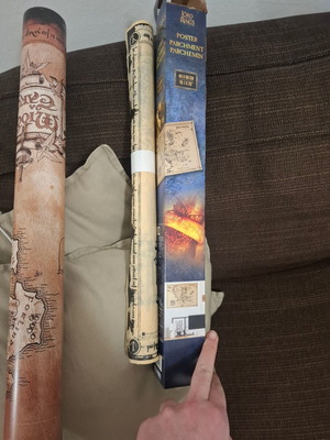 Lord of the Rings posters authentic, like new, set of 2